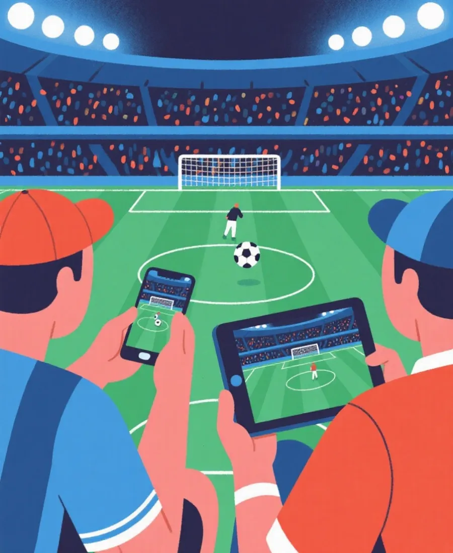 移动端足球直播体验