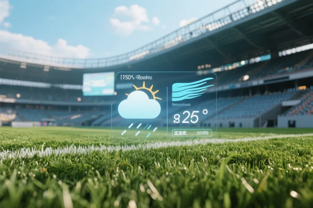 比赛日天气、球场草皮与赛程信息的可视化笔记